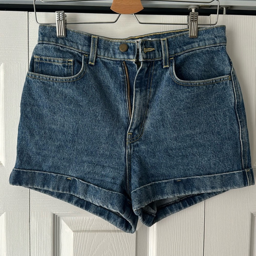 High Waisted American Apparel Shorts